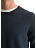 Marc O'Polo Pullover regular in Dark Blue Melange
