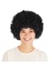 tectake Wundervolle Afro-Perücke, schwarz