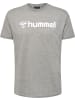 Hummel T-Shirt "Hmlmover Cotton T-Shirt S/S" in Grau