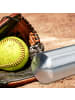 relaxdays 4 x Baseballschläger in Silber