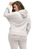 Ulla Popken Sweatshirt in hellgrau mélange