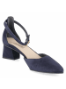 Paul Green Riemchenpumps in blau