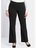 sheego Bootcut-Hose in schwarz