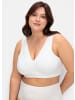 sheego Bügelloser BH in weiß