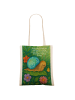 Mr. & Mrs. Panda Shopping Tasche Schnecke Sir Design mit Spruch in Weiß