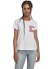 Mister Tee T-Shirt kurzarm in white/pink