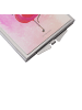 Mr. & Mrs. Panda Klappbarer Spiegel Flamingo Classic ohne Spruch in Aquarell Pink