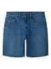 TWO SOON Jeansshorts in Medium Blue Denim