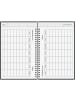 BRUNNEN Familienplaner A5 1 Woche/2 Seiten Hardcover-Einband Blossom 2026