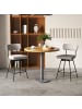 COSTWAY 2er Set Barhocker drehbar 47 x 51 x 90,5 cm in Beige