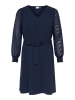 ONLY Carmakoma Kleid in Navy Blazer 1