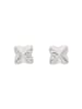 usha WHITE LABEL Women Stud Earrings in Silver