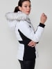 KOROSHI Women's two-tone padded jacket with hood in weiß