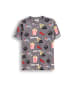 Coccodrillo T-Shirt mit kurzem Ärmel in bunt