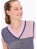 myMo Women Vest in lavender navy