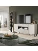 ebuy24 Regalsystem Noida (2-teilig) Kaschmir 245 x 41 cm