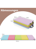 COSTWAY Turnmatte klappbar 200 x 75cm in Bunt