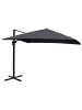 MCW Gastronomie-Ampelschirm A96, Anthrazit ohne Ständer, drehbar