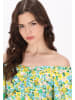 myMo Women Dress in blue multicolor