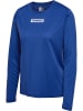 Hummel Hummel T-Shirt Hmlte Training Damen Atmungsaktiv Feuchtigkeitsabsorbierenden in INSIGNIA BLUE