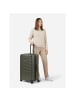 Tonino Lamborghini Milano 4-Rollen Trolley XL 83 cm Sondergrösse mit Dehnfalte in olive