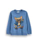 Coccodrillo Langarmshirt aus Baumwolle in blau