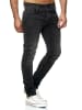 Tazzio Jeans "19534" - Skinny Fit - in Anthrazit