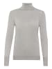 Kaffe Strickpullover KAregina Slim fit in Grey silver metallic