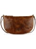 KLONDIKE 1896 Mountain Schultertasche Leder 29 cm in cognac