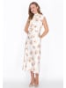 DreiMaster Women Dress in beige multicolor