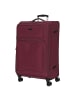 D&N Travel Line 9204 - 4-Rollen-Trolley L 76 cm (schwarz) in lila