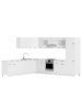 VCM  Spülenschrank Küche Breite 80 cm Fasola in Weiß