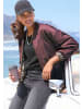 Buffalo Wendejacke in dunkelbraun-animal print