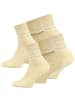 Cotton Prime® Kurzschaft Socken 6 Paar in beige