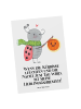 Mr. & Mrs. Panda Grußkarte Halloween Magie mit Spruch in Weiß