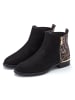 LASCANA Stiefelette in schwarz/leo
