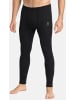 Odlo Leggings "Bl Bottom Active Warm Eco" in Schwarz