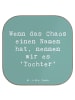 Mr. & Mrs. Panda Untersetzer Tasse Spruch Chaos Tochter mit Spruch in Meeresbrise