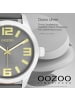 Oozoo Analog-Armbanduhr Oozoo Timepieces grau extra groß (ca. 46mm)