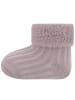 ewers 3er-Set Newborn Socken 3er Pack Rippe/Umschlag in dusty rose-rosenrauch-h.wildro