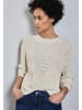 Street One Pullover in cloud cream mel.