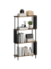 HOMCOM Standregal in Braun 80L x 30B x 141H cm