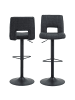 ebuy24 Barhocker Sylvia Grau 2er Set