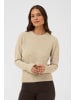 Kaffe Strickpullover KAniel Regular fit in Feather Gray Melange