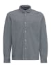 FQ1924 Hemdjacke FQOliver 21900511 Coole Hemdjacke mit zwei Brusttaschen in Dunkelblau