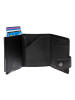 The Chesterfield Brand Larino Geldbörse RFID Schutz Leder 7 cm in black
