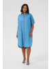 KAFFE curve Kleid KClouisa Loose fit in Medium Blue Chambray