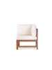 home24 Loungeecke Bayton in Beige / Braun