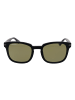 Serengeti Unisex Sonnenbrillen Rechteck Schwarz