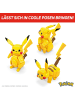 Mega Bloks Pikachu Figur zum Zusammenbauen Höhe 30cm beweglich ab 6 Jahre